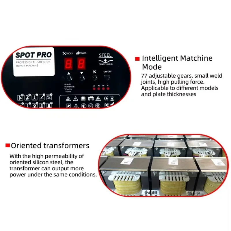 Auto Body Dent Puller Spot Welder Machine Car Dent Repair Equipment For Workshop Use view 5