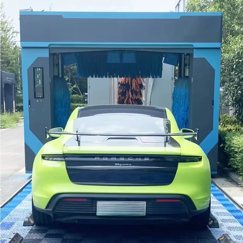 24-Hour Unattended Fully Automatic Coin-Operated Car Wash Machine Reciprocating System Electric Continuous Washing for Cars