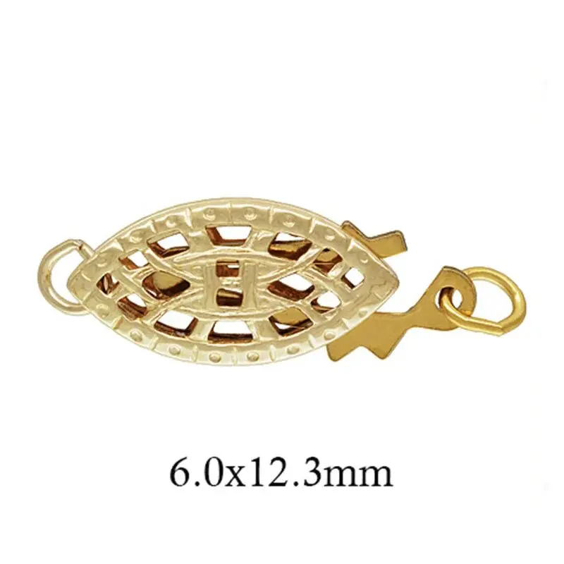 14K Gold gefüllter ovaler filigraner Perlenverschluss, Goldknopf, Schmuckzubehör, Zubehör für Armbänder, Halskettenherstellung – Detail 17