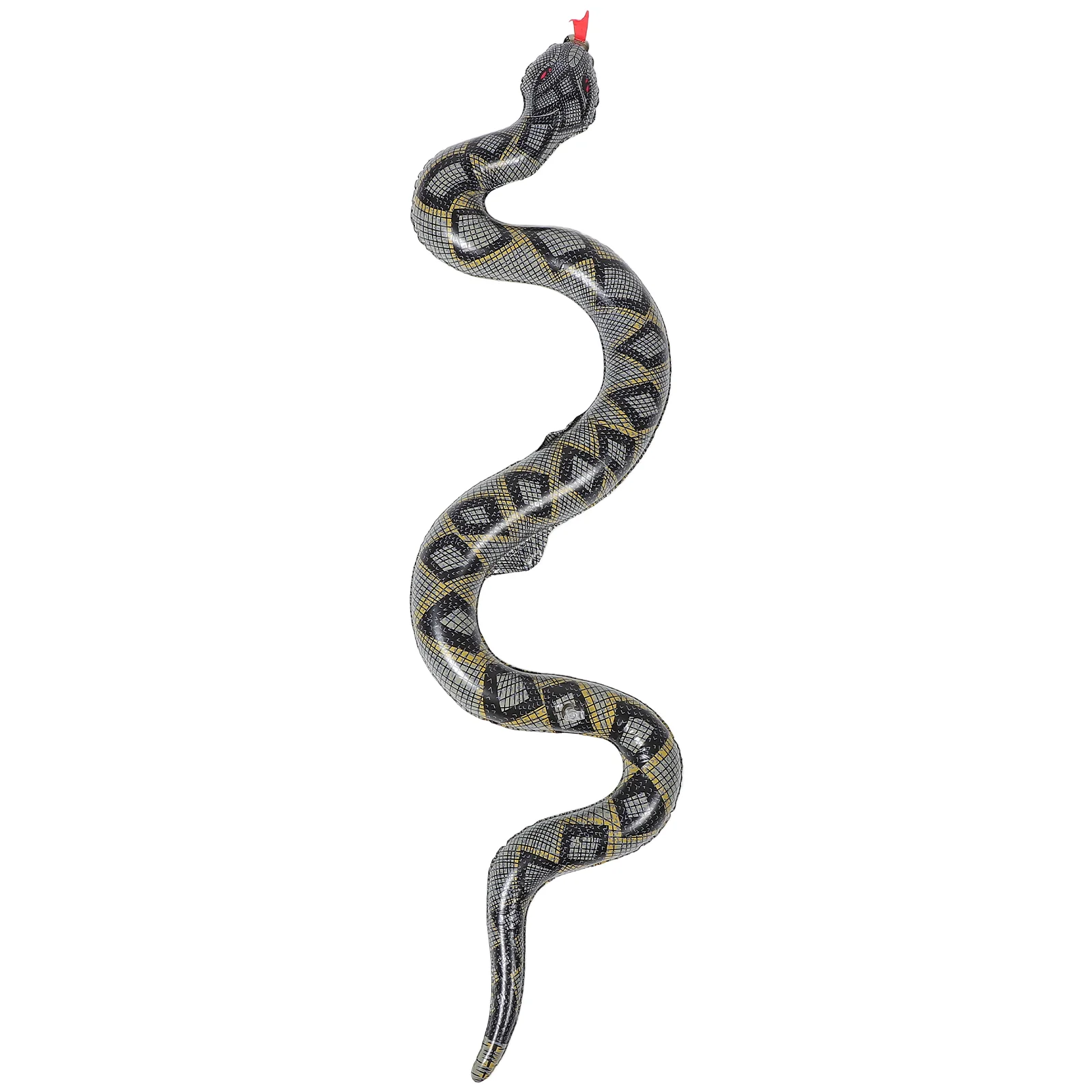 

Snake Decorative Balloon Fake Snakes Toy Inflatable Animals for Party Reptile Decoration Plastic