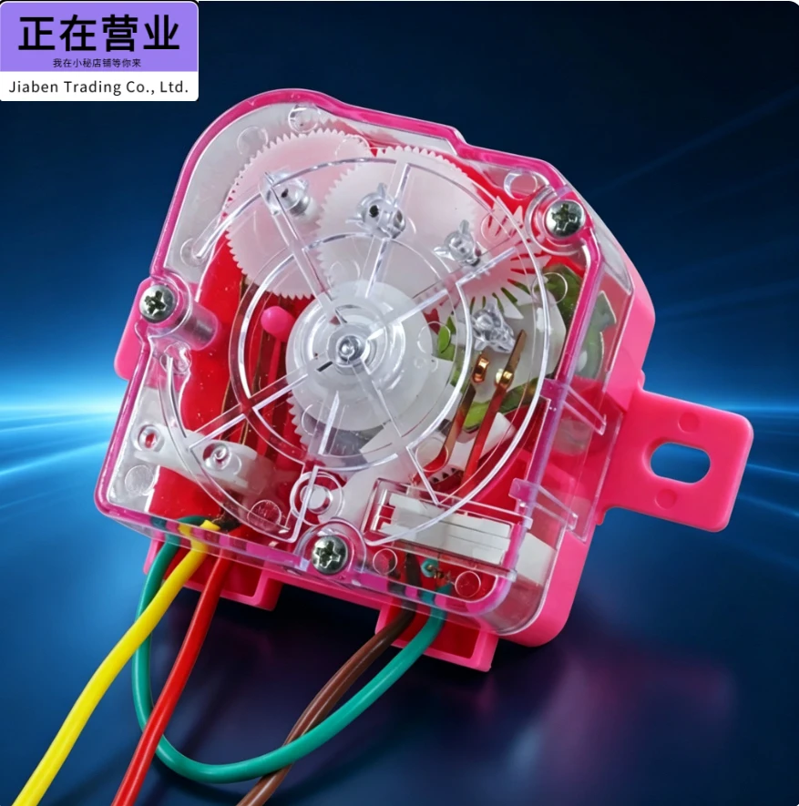 3 Wire 90 Minutes Washing Machine Timer Switch Replacement Part For Semi‑Automatic Double‑Cylinder Washing Machine