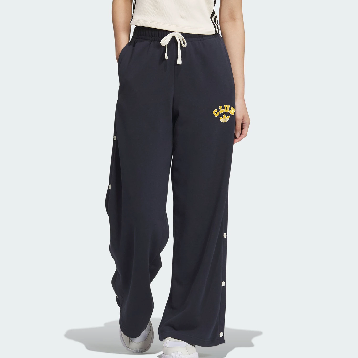 

Adidas Originals Women's Side Button Loose Sport Pants JD6371