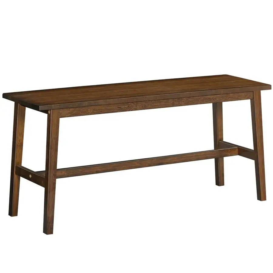 

39.3 Bamboo Dining Bench, Farmhouse Kitchen Table Bench, Kitchen amp Living Room Furniture, Easy to Assemble, Sturdy and Stable