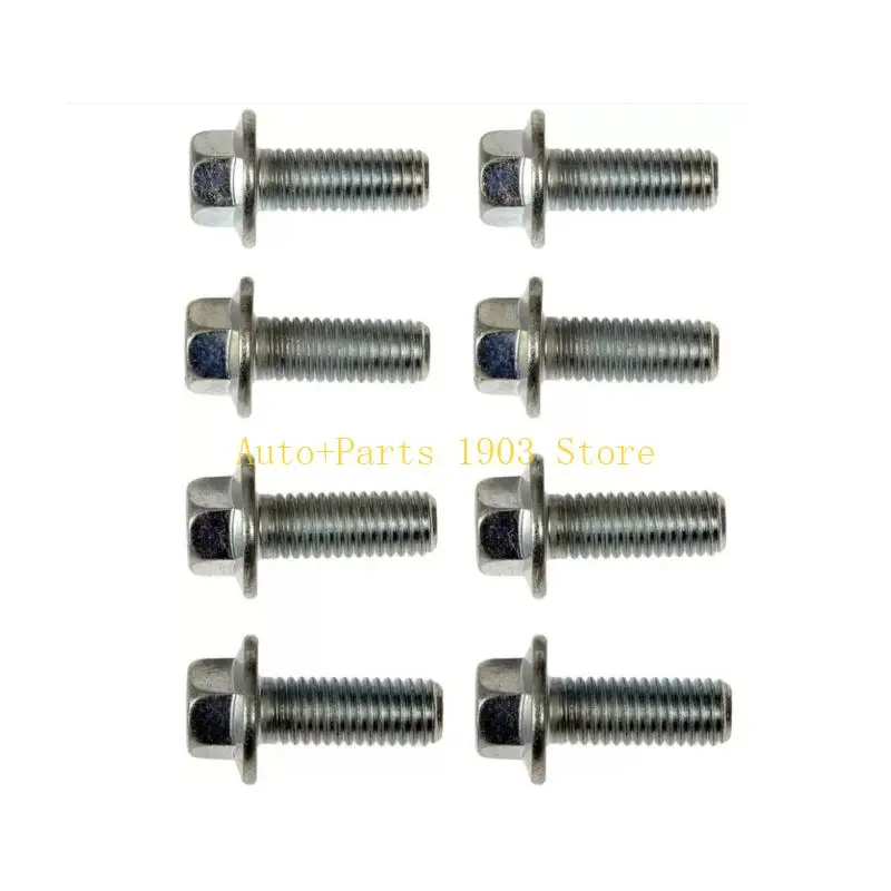 

E21C Complete 8pcs Truck Bed Mounting Hardware Easy DIY Installation Metal Bed Installation Screws for 15034696 Trucks