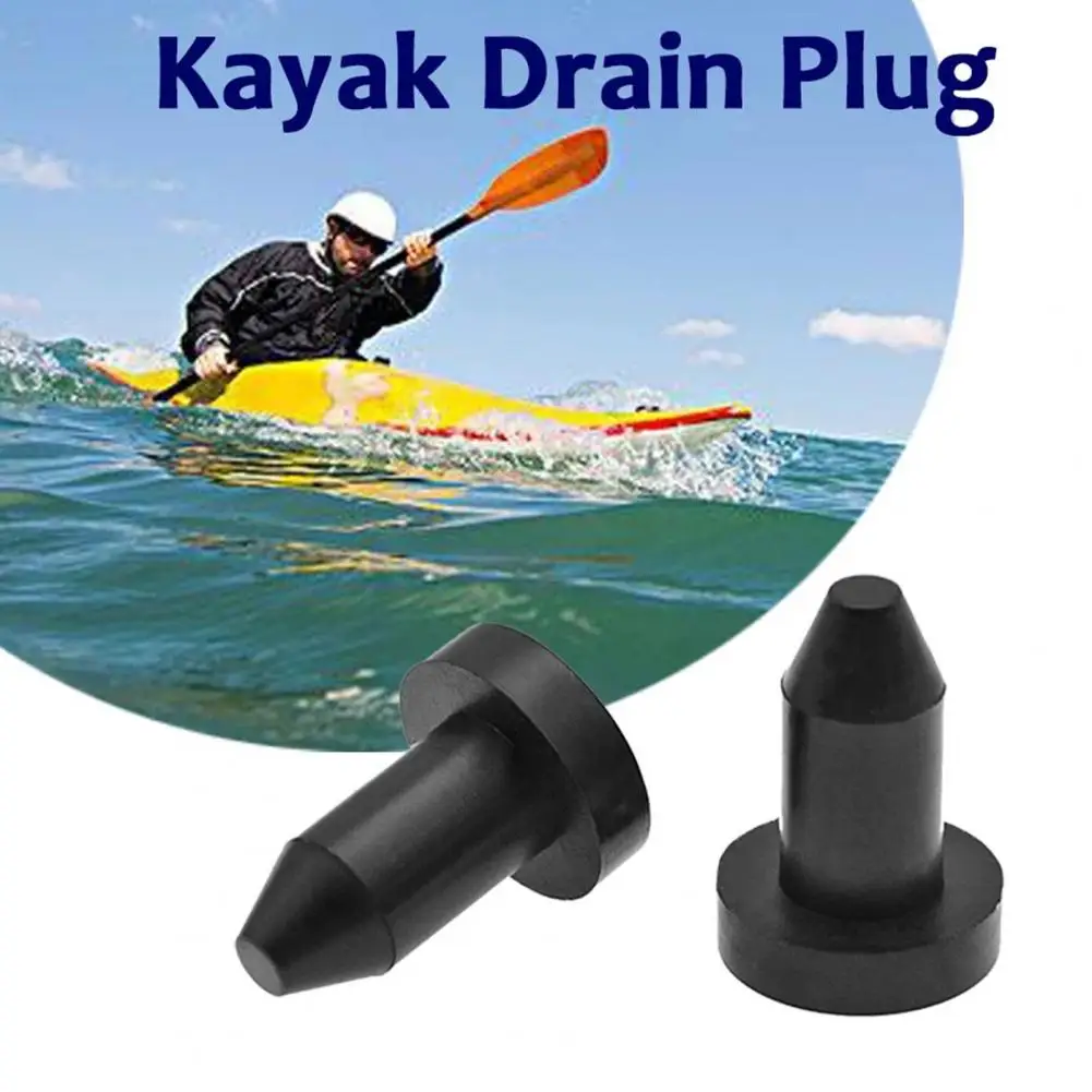 Kayak Drain Stopper Push-in Kayak Drain Stopper Rubber Scupper Plugs Kit for Kayak Boat Drain Stopper 20pcs 1/2 Inch Diameter