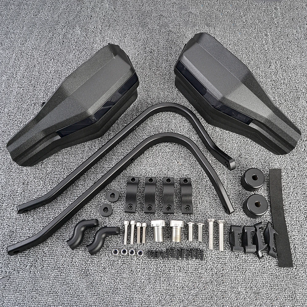 Motorrad-Handschützer, Lenkerprotektor für Yamaha TENERE 700 TENERE700 2019-2024, Handprotektor, Lenkerschutz, LED – Detail 1