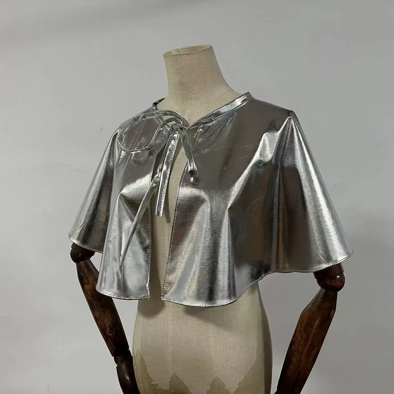 Хэллоуин ort No-Cap iny плащ ex Stage Performance Cos irt простой однослойный шиль с поясом