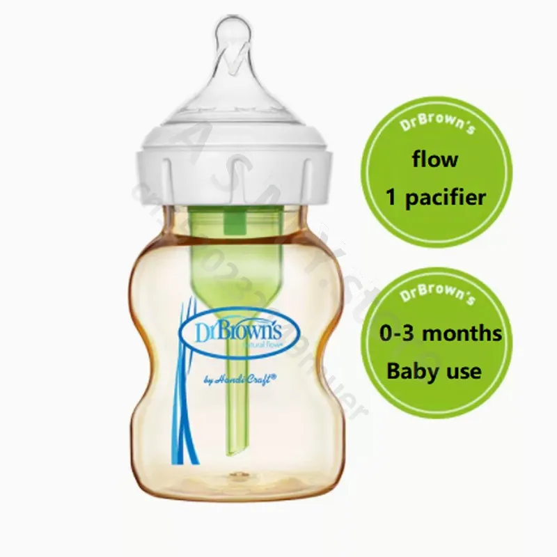 Dr. Brown's PPSU milk bottle, wide mouth, prevent flatulence 150/270ml