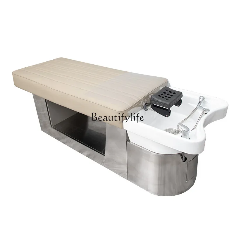 02Shampoo bed Full lying Thai massage Shampoo beauty salon Flush bed