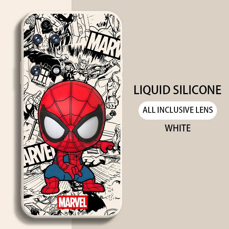 Spiderman Iron Man Logo For Huawei P50 P40 P30 P20 PRO LITE P Smart Z S 2021 Y9A Y9 Prime Phone Case Full Protection Cover