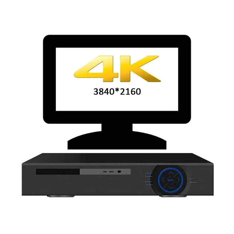 HD H. 264 4K 8CH POE CC  TV NVR Digital Video Recorder Embedded Linux NVR 48V Standard POE 8ch with 5MP XMEYE NVR-7508P