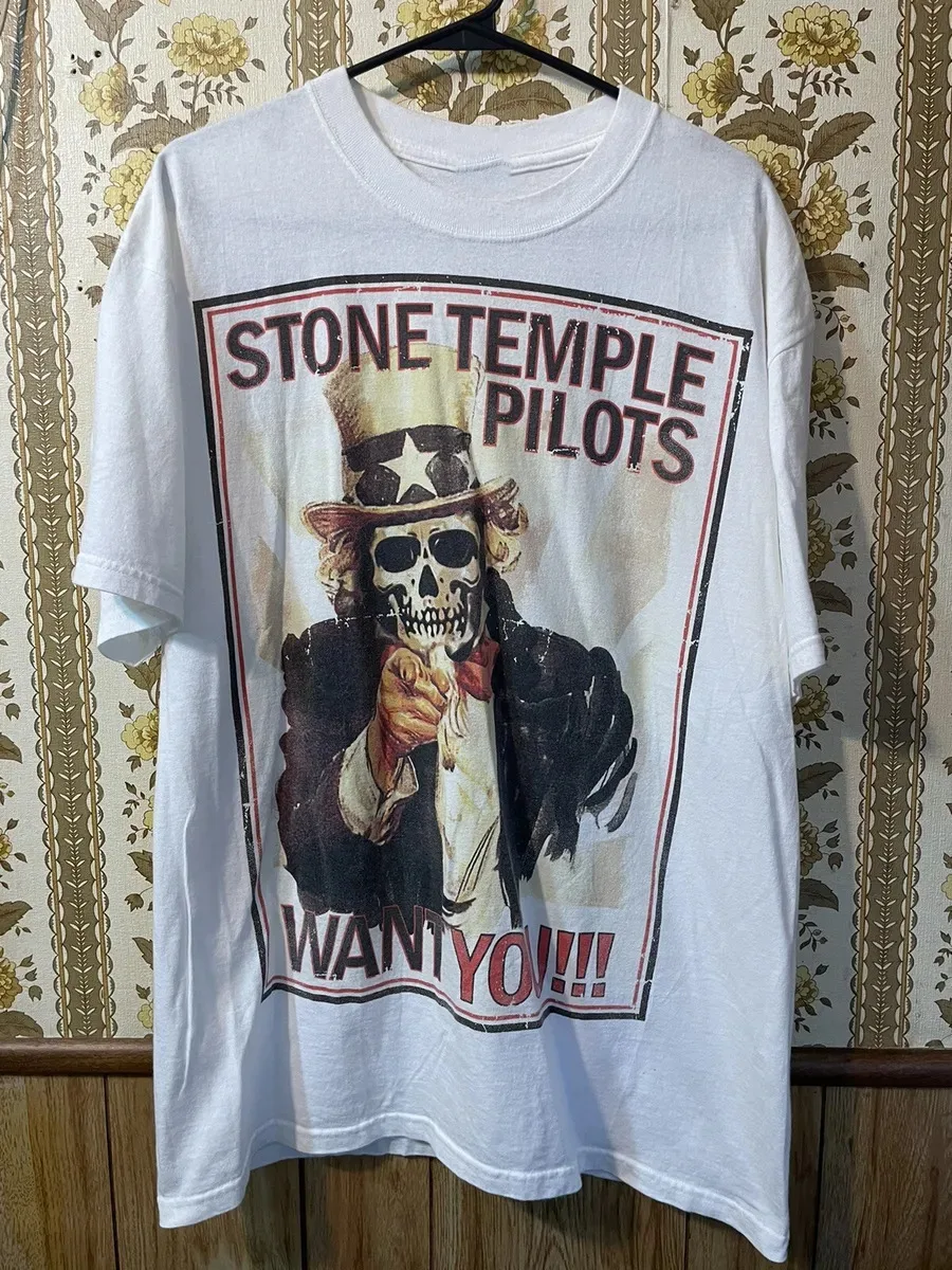 Stone Temple Pilots Band Music White T Shirt Cotton S 234XL JK459