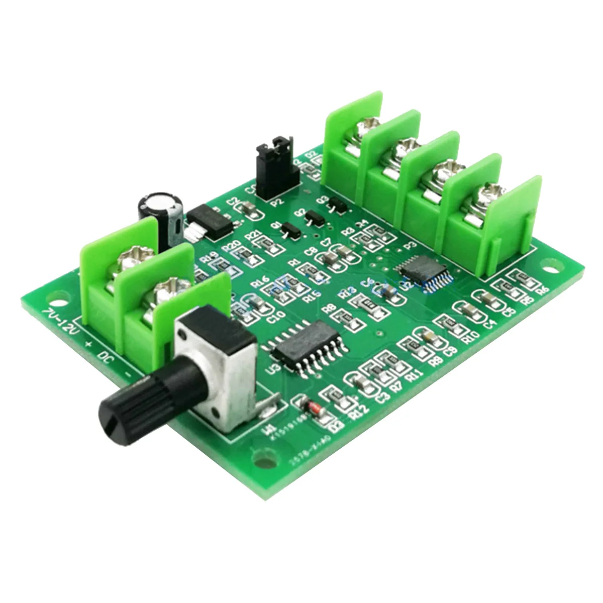 7V-12V DC Brushless Driver Board Controller for Hard Drive Motor 3/4 Wire Speed Control Board