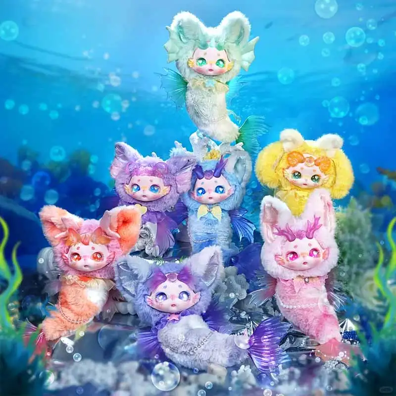 

Mayteree Dumia глубоководная звезда перелива серии слепая коробка игрушки кукла с изображением русалки изысканный орнамент загадочная коробка подарки-сюрпризы