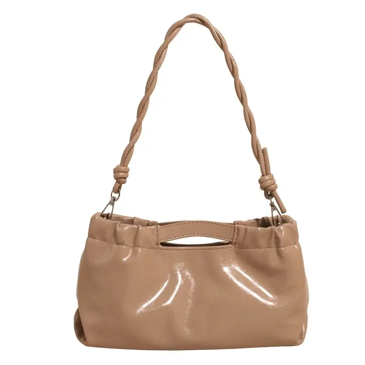 

‌2025 French Style Tote Bag Women - Large Capacity Soft Leather Messenger Bag | Minimalist Solid Color Handbag for Work, Travel