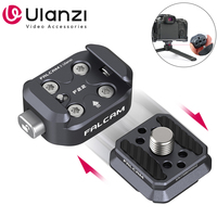 Ulanzi falcam F22 Quick Shoe Quick Release Plate 1/4 Screw Camera Cage Clamp Camera Mount Adapter with 1/4\