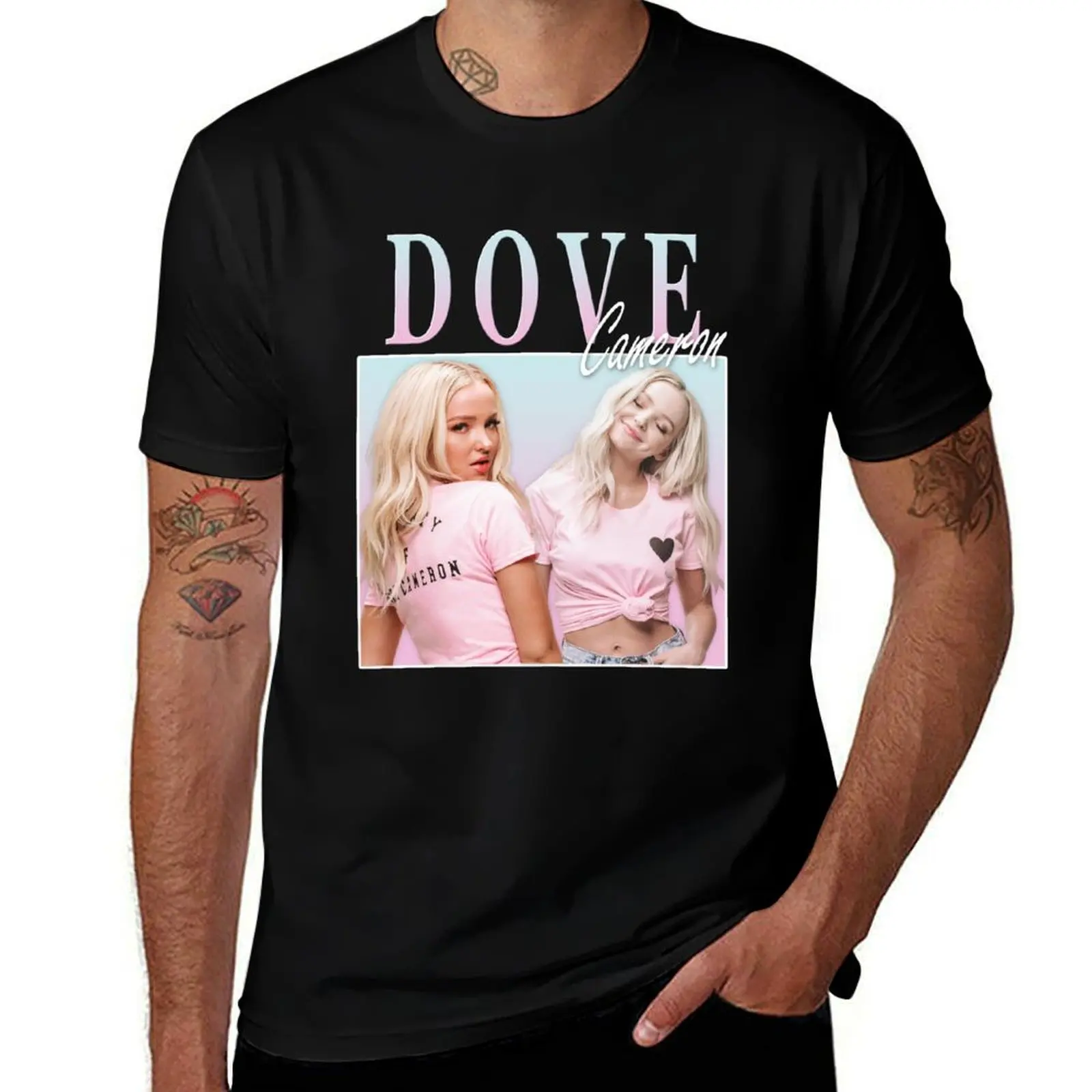 Dove Cameron Homage T-Shirt Daily Wear Print T-Shirt
