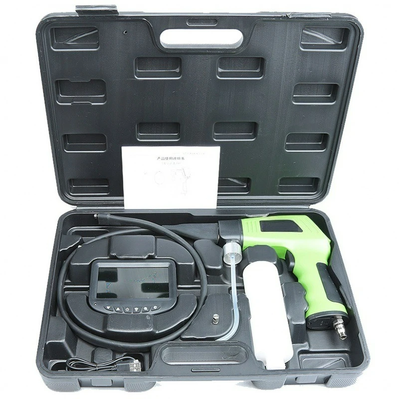 LCD Visual Car AC Cleaning Gun Endoscope Camera Evaporator Foam Spray Cleaner Tool Set for Air Conditioner Maintenance