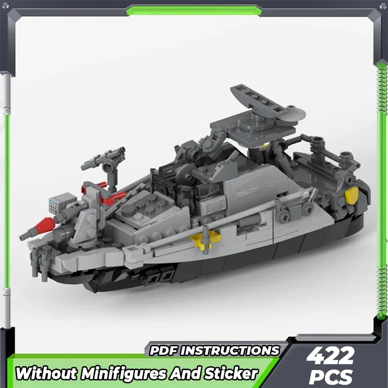 Moc Building Bricks Military Model The RDA Matador Combat Boat Technology Modular Blocks Gifts Christmas Toys DIY Sets Assembly