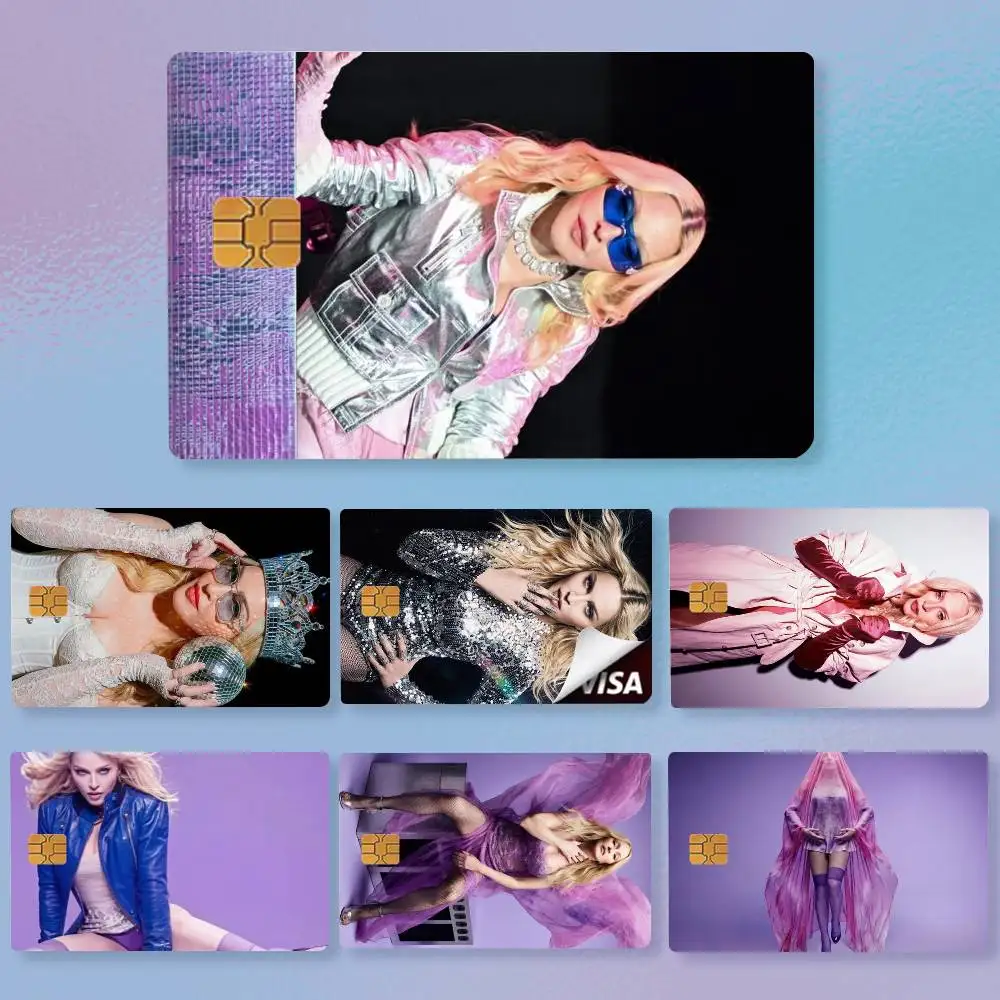 Singer Confessions M-Madonna   Credit Card HD Stickers Easy to replace, change card style anytime as you like