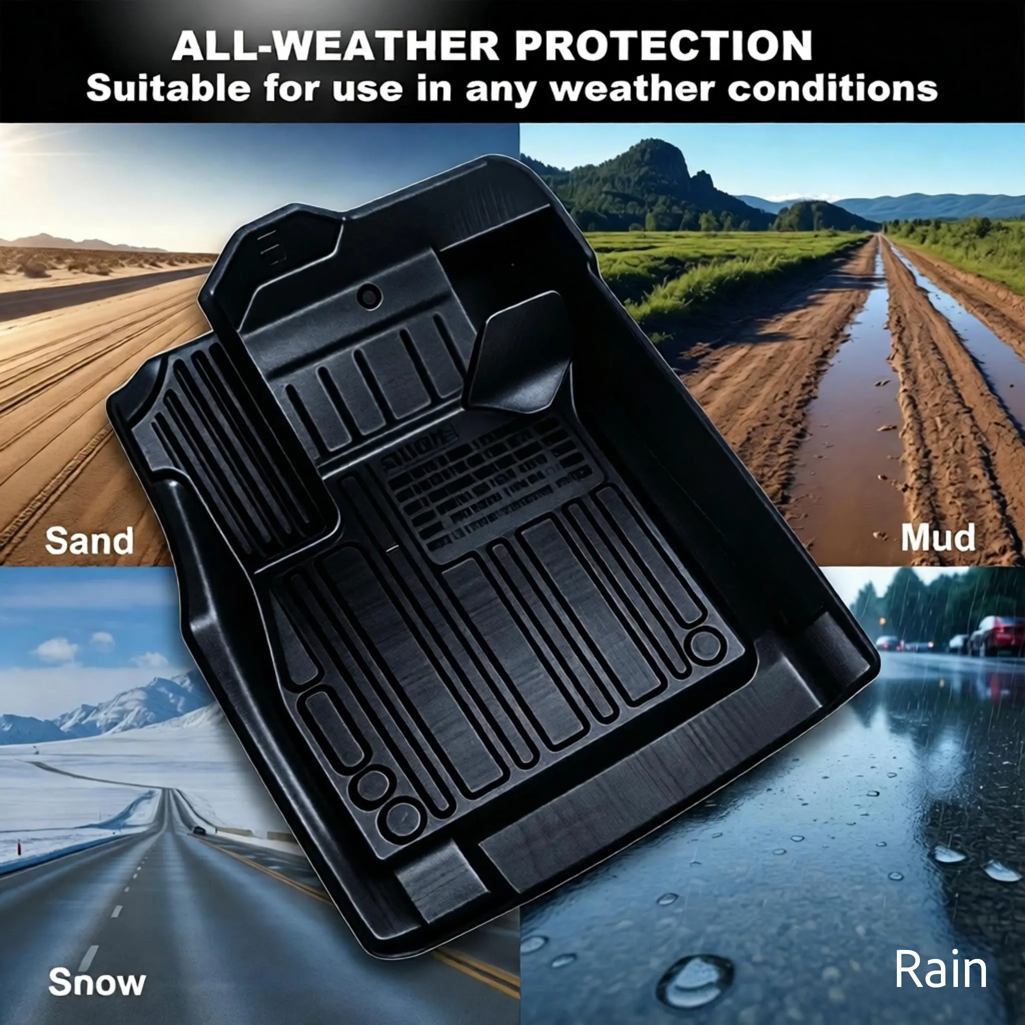 Left-Hand Drive Car Custom Fit Floor Mat For Geely Emgrand S GL GS L HI.P 2016-2026 Waterproof Wear-Resistant Odorless Floor Mat view 6