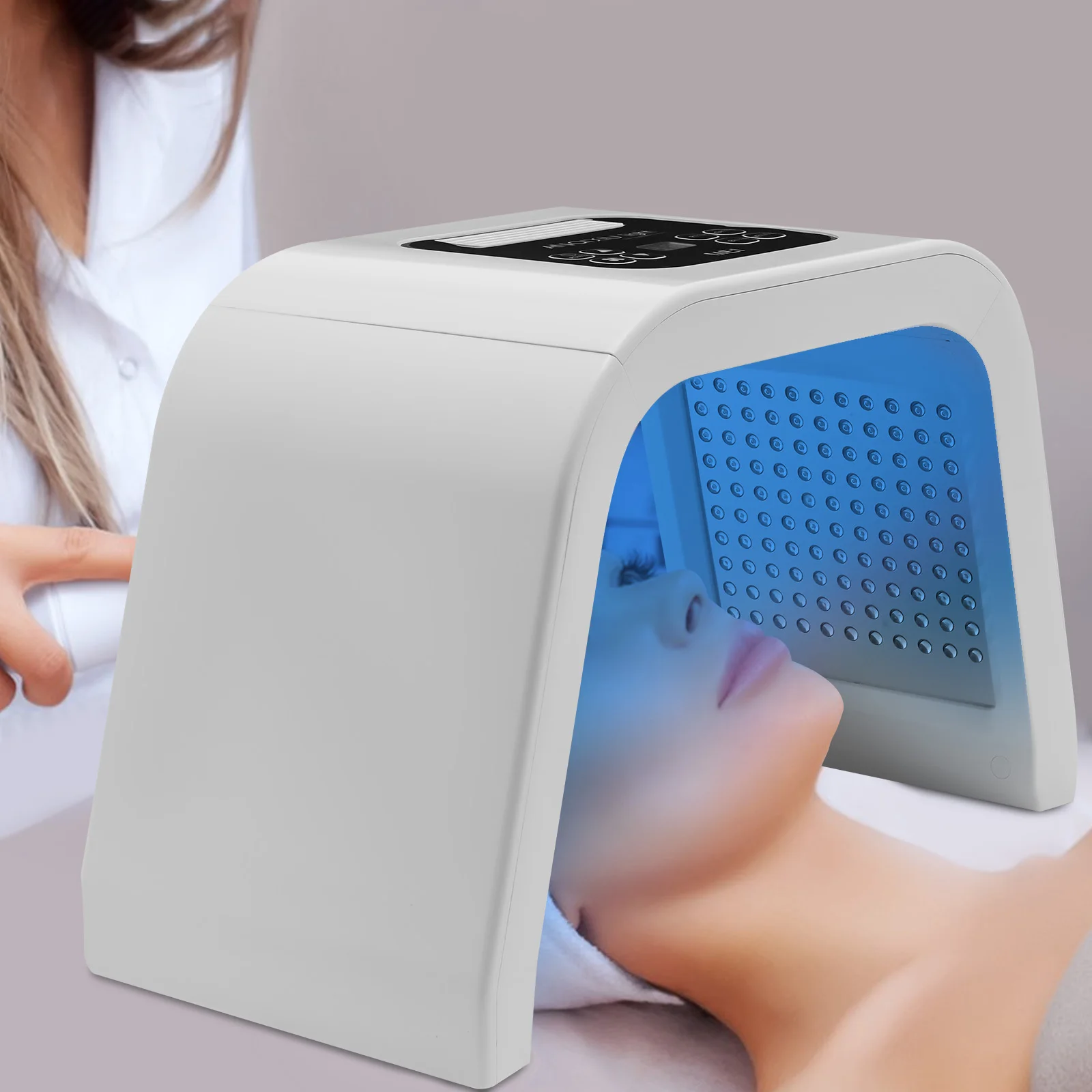 7 Color LED Phototherapy Facial Care Device
