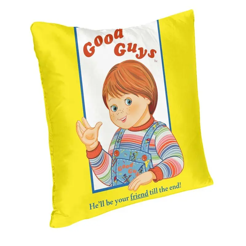 Modern Child's Play Good Guys Chucky Cushion Cover for Sofa Velvet Throw Pillow Case Home Decor Pillowcase