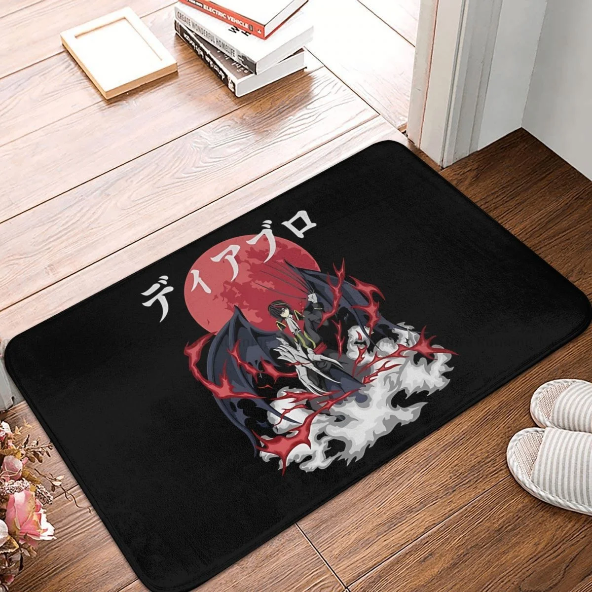 Diablo 4 Game Non-slip Doormat Rimuru Tempest Bath Kitchen Mat Prayer Carpet Home Modern Decor