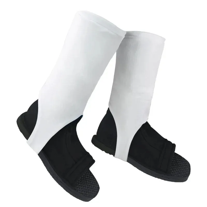 2026 nuevo Coslan DAZCOS Anime japonés Akatsuki zapatos de Cosplay con cubiertas blancas Uchiha Itachi accesorios de disfraz Navidad Hallo ★ ☆ ❤ ★ ☆