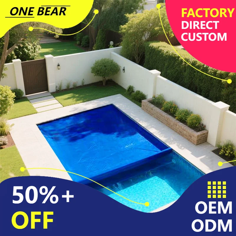 

Any Size Custom Thick PVC Sealed Pool Cover Sun Frost Resist Dust Water Barrier Private Yard Open Pool Durable Protect Shell