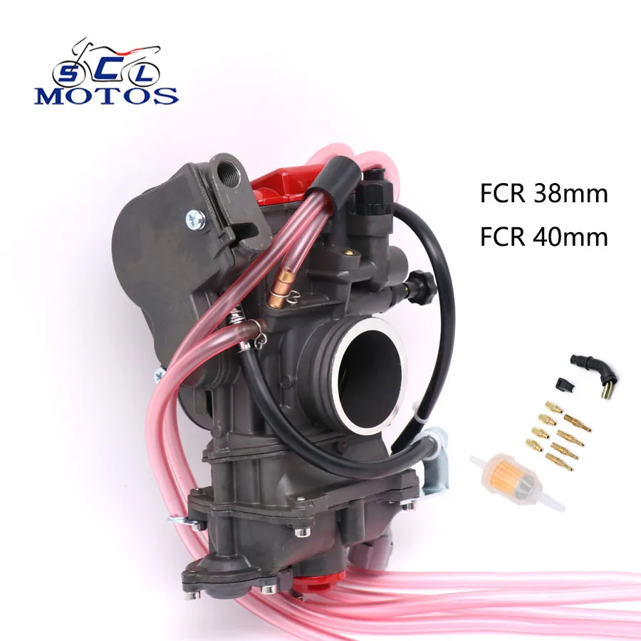 Sclmotos FCR Carburetor 38mm 40mm FCR Carburetor For Keihi FCR MX Carbs For Yamaha YZF250 YFZ450 WR250 WR450 Dirt Bike Motocross