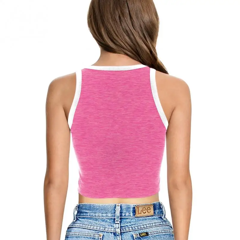 Nadanbao Damen-Crop-Top mit Geister-Kürbis-Print, kurze Weste mit Rosen-Totenkopf-Muster, sexy, schmales, ärmelloses Hemd, Halloween-Party-Top – Detail 40
