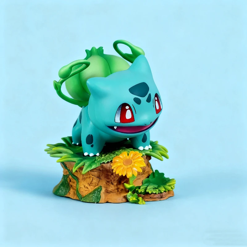 

Bulbasaur Statue - PokéMon Collectible - Anime Style Pvc Figure - Cute Desktop Decor - Perfect Gift For Fans & Trainers