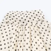 Women Polka Dot Print Blouse Casual High Collar Long Sleeve Lady Top Simple Women's Blouse Female Shirts & Blouses - Image 6
