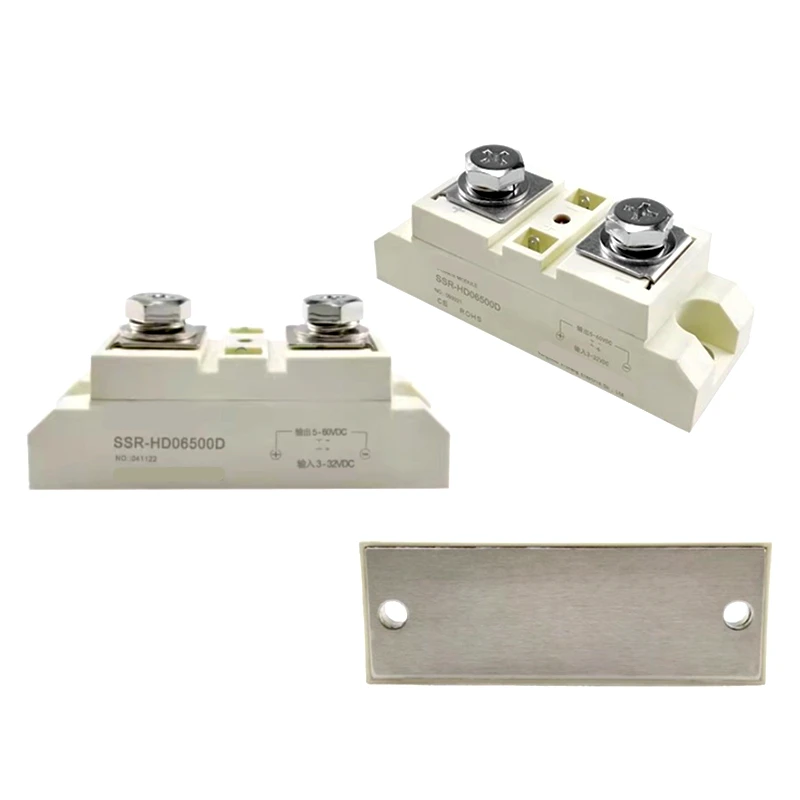 SSR HD0680D Industrial Solid State Relay HD06100D HD06120D SSR HD06500D 24VDC DC control DC 80A 100A 150A 200A 300A 400A 500A