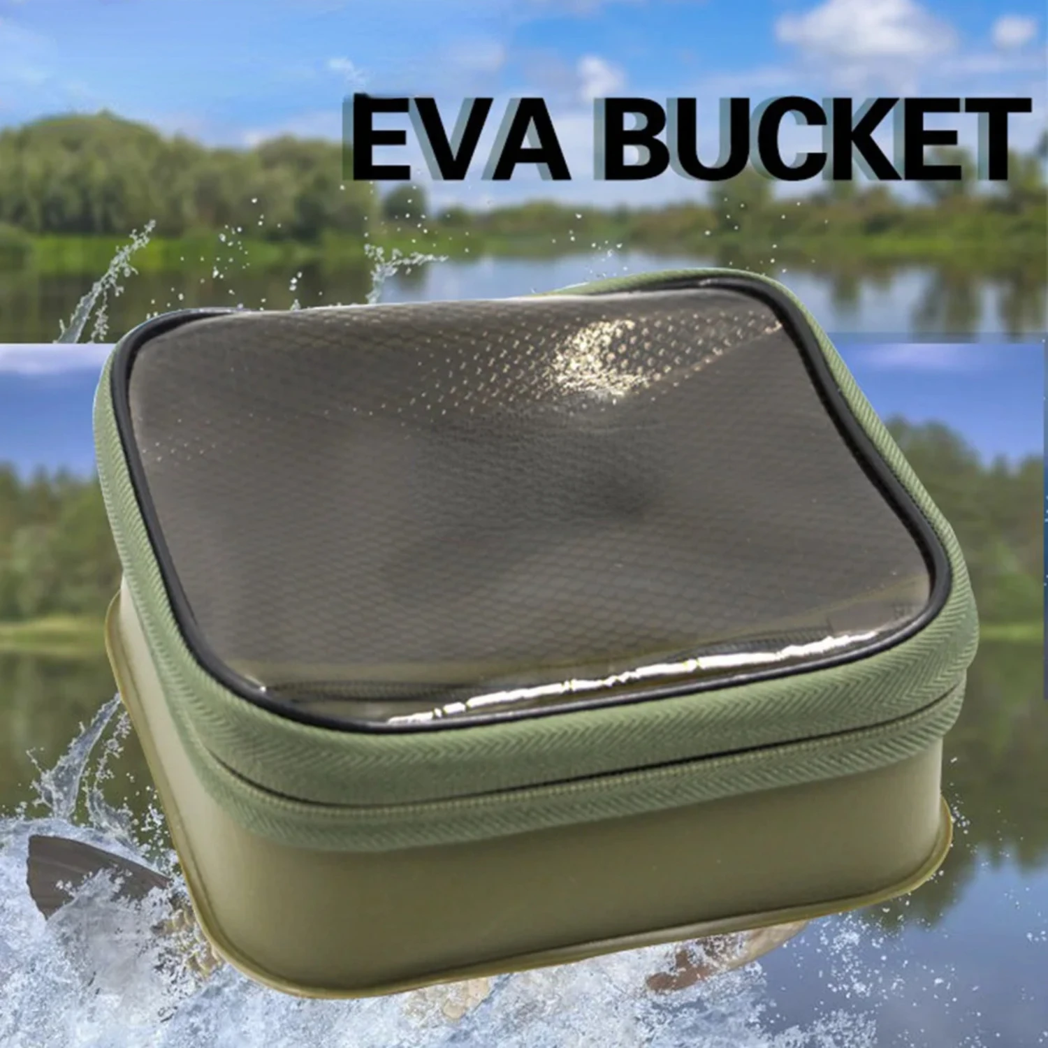 Fishing Bucket   Carp Fishing Lightweight Tackle  Thickened  Bucket Portable Outdoor Fishing  Case