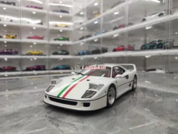 Kyosho 1:18 Car Model For Maranello F40 Replica Alloy Full Metal Collectible Ornaments Gifts