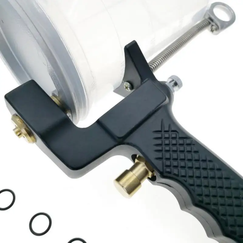 ProfessionalGel Coat Spritzpistole 3,0/4,0/5,0 mm Kupferdüse Harzfaserverstärkter Kunststoff FRP-Harz-Trichterpistole/Kleber-Spritzpistole