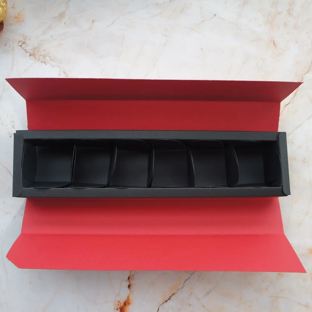 22.5*4*3.5CM red 10 set Chocolate Paper Box valentine's day Christmas Birthday Party Gifts Packing Storage Boxes