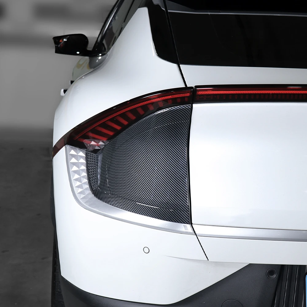 

Exterior Accessories Carbon Fiber Car Charging Port Trim Cover For Kia EV6 2022-2026 Car Supplies