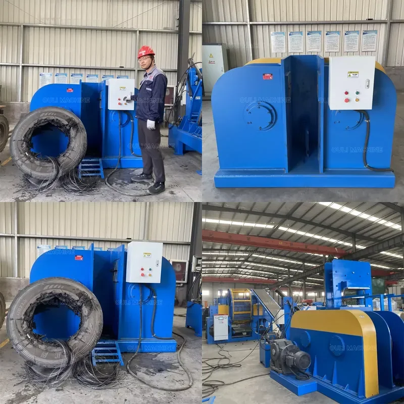 2026 Hot Automatic Double Hook Tire Wire Drawing Machine / Tire Debeader