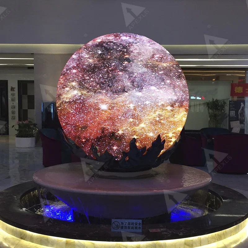 360 Visual Creative P2.5 P3 P4 Indoor Outdoor Ball Led Display