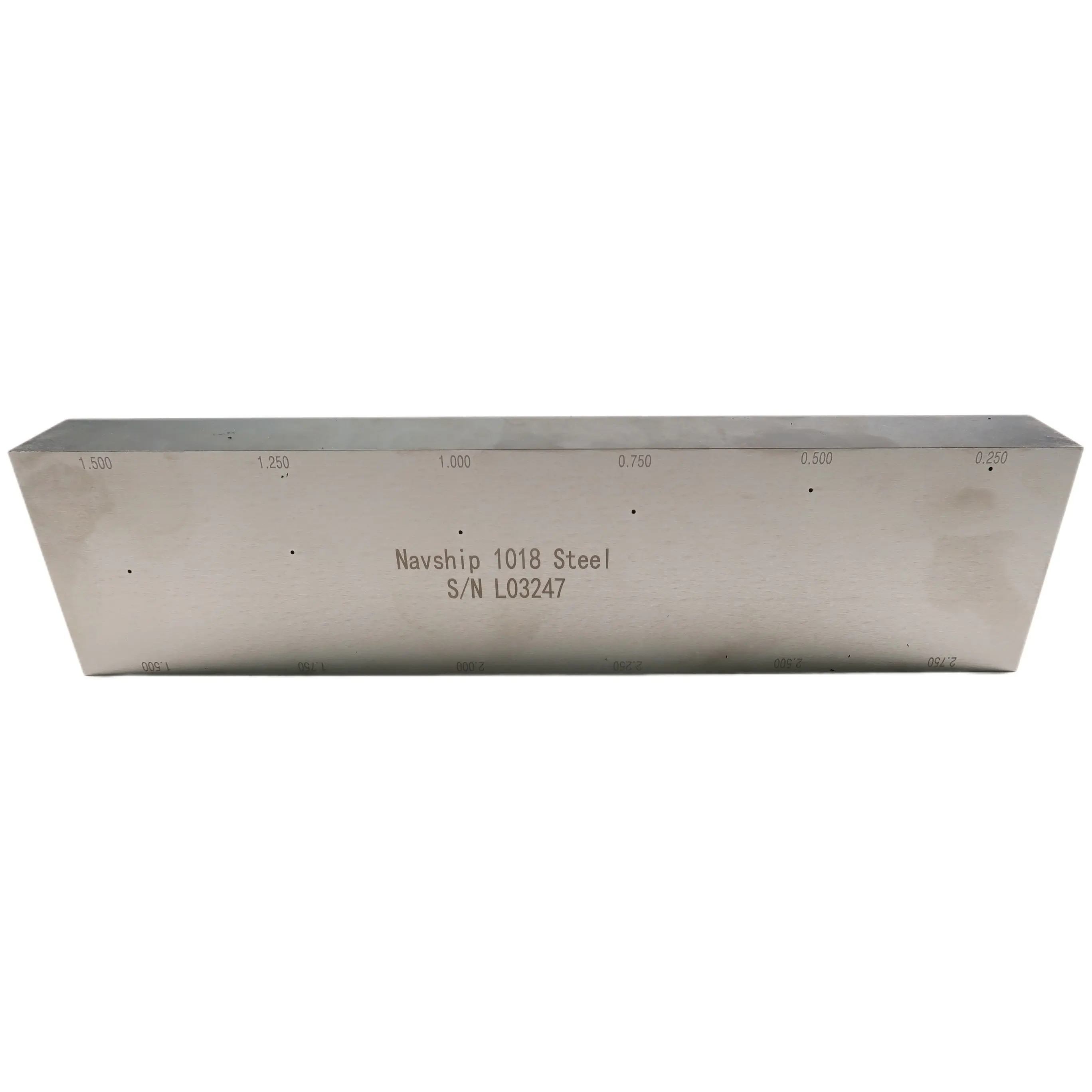 Good UT Test Block NavShip Phased Array/1018 Steel Ultrasonic Calibration Block 6 Holes Type