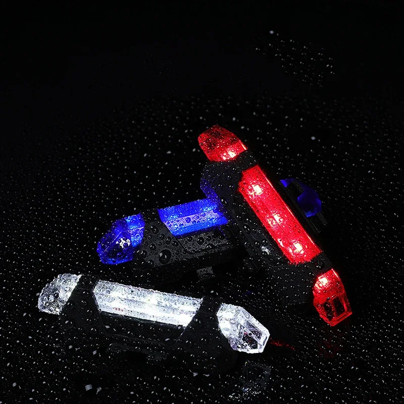 bike light set USB rechargeable front light with tail light easy to install 3 models bicycle Cycling Safety Warning
