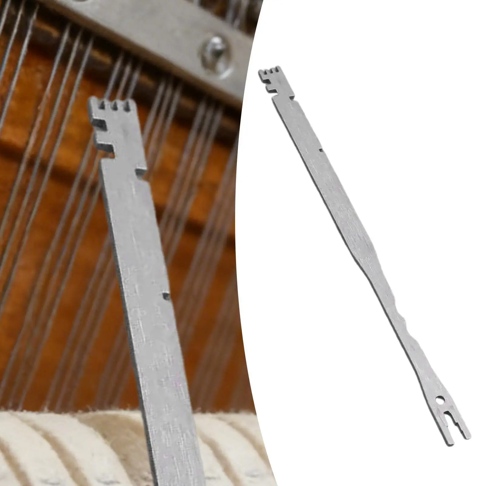 

Piano Regulating Repair,Easy to Use Sturdy Practical Portable Double Ended Maintenance Piano String Coil Lifter and Key Spacer