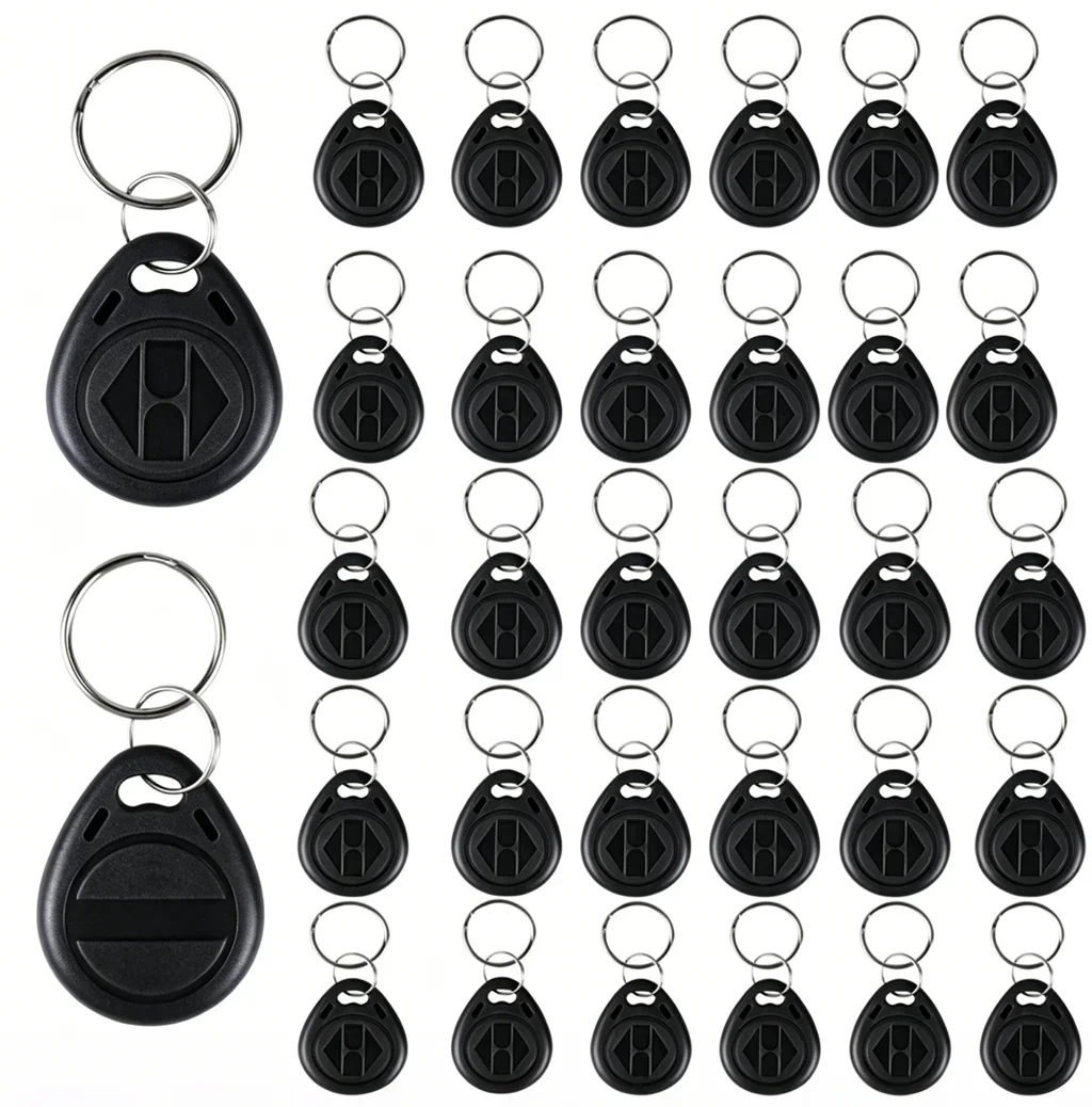 pode-gravar-e-regravar-etiquetas-rfid-de-125khz-chaveiros-de-proximidade-cartoes-de-identificacao-hid-e-awid-e-tags-universais-pretas-em-branco-t5577