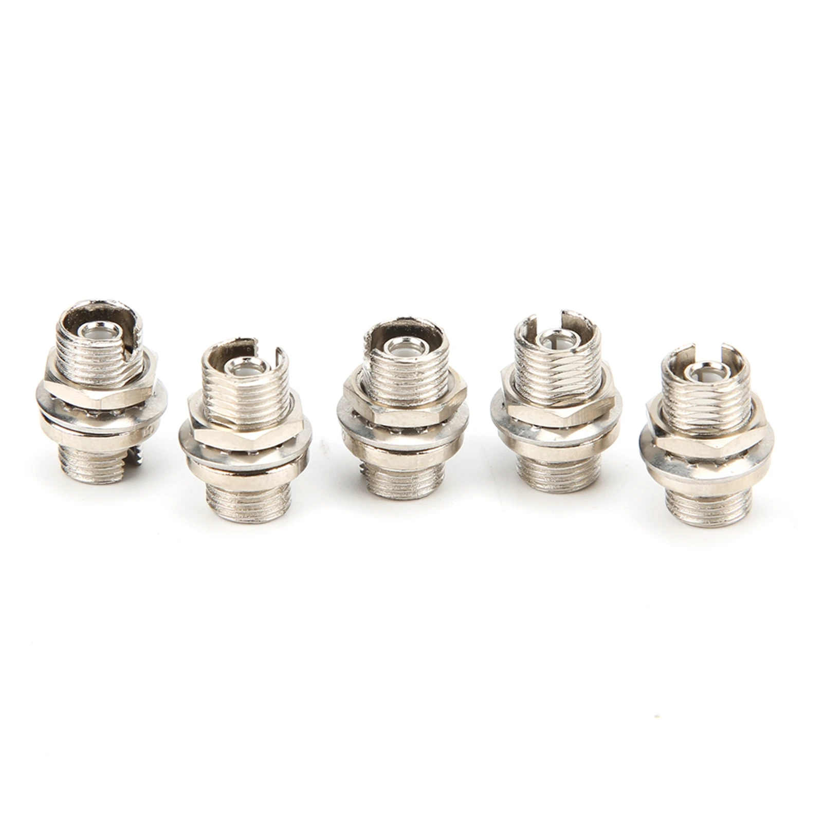 50Pcs Optic Coupler FC Simplex Connector Adapter FC/UPC Metal Industrial Supplies Fiber Optic Adapter Industrial Supplies
