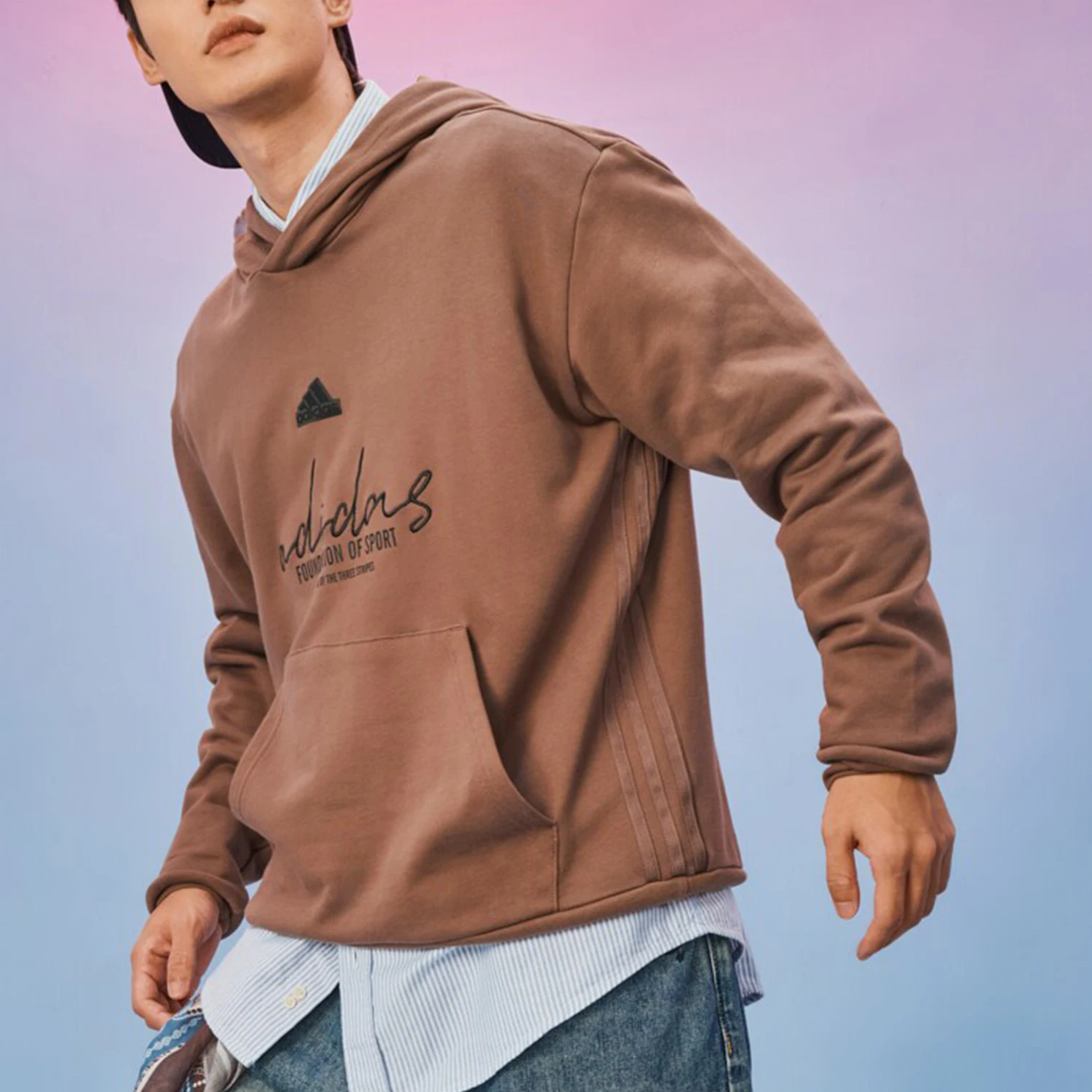 

Adidas подлинная новая мужская толстовка свободного покроя с капюшоном French Terry Loop IW3534