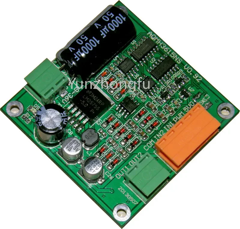 12/24/36V 360W High Power DC Motor Driven Board/Module H Bridge Forward and Reverse Can Be Full PWM