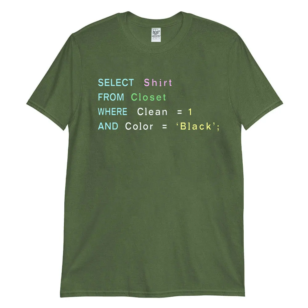 SQL Programmers T-shirt Linux Operating System Tux Penguin TShirt for Men Fashion Casual Loose Breathe Humor T Shirt Unisex Tees